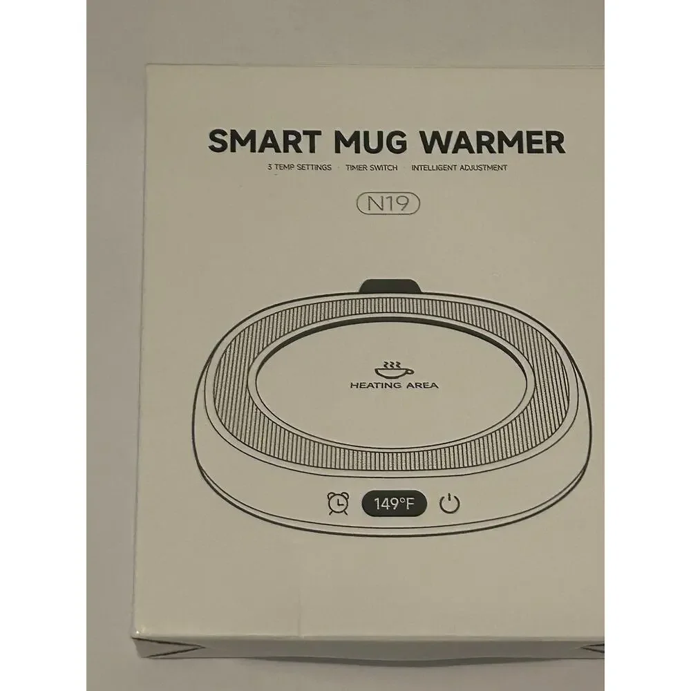 Pink Coffee Mug Warmer Auto Shut Off Electric Warmer Thermostat Coaster